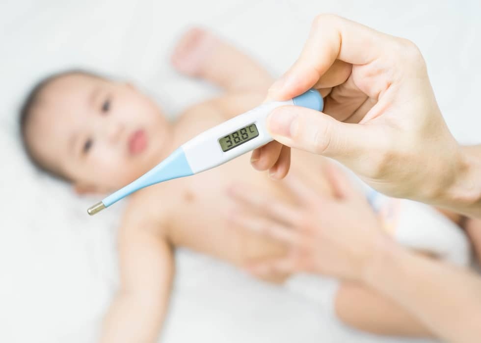 Mijn baby heeft koorts