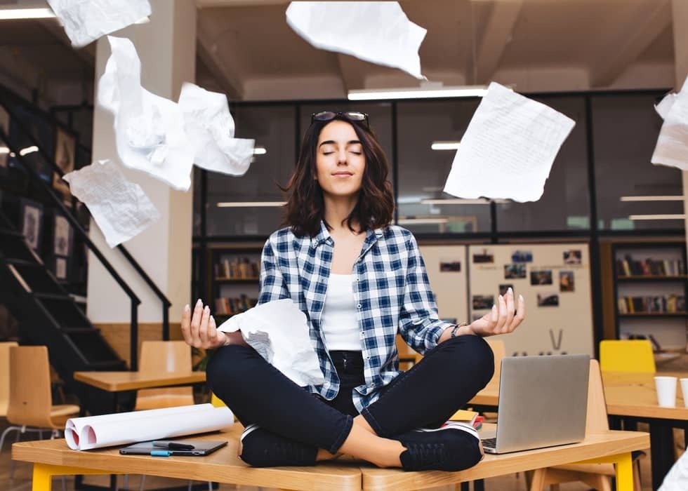 Mediteren om stress tegen te gaan