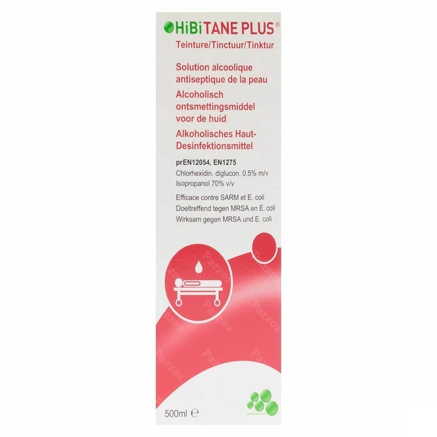 Hibitane Plus Tinktuur 500ml