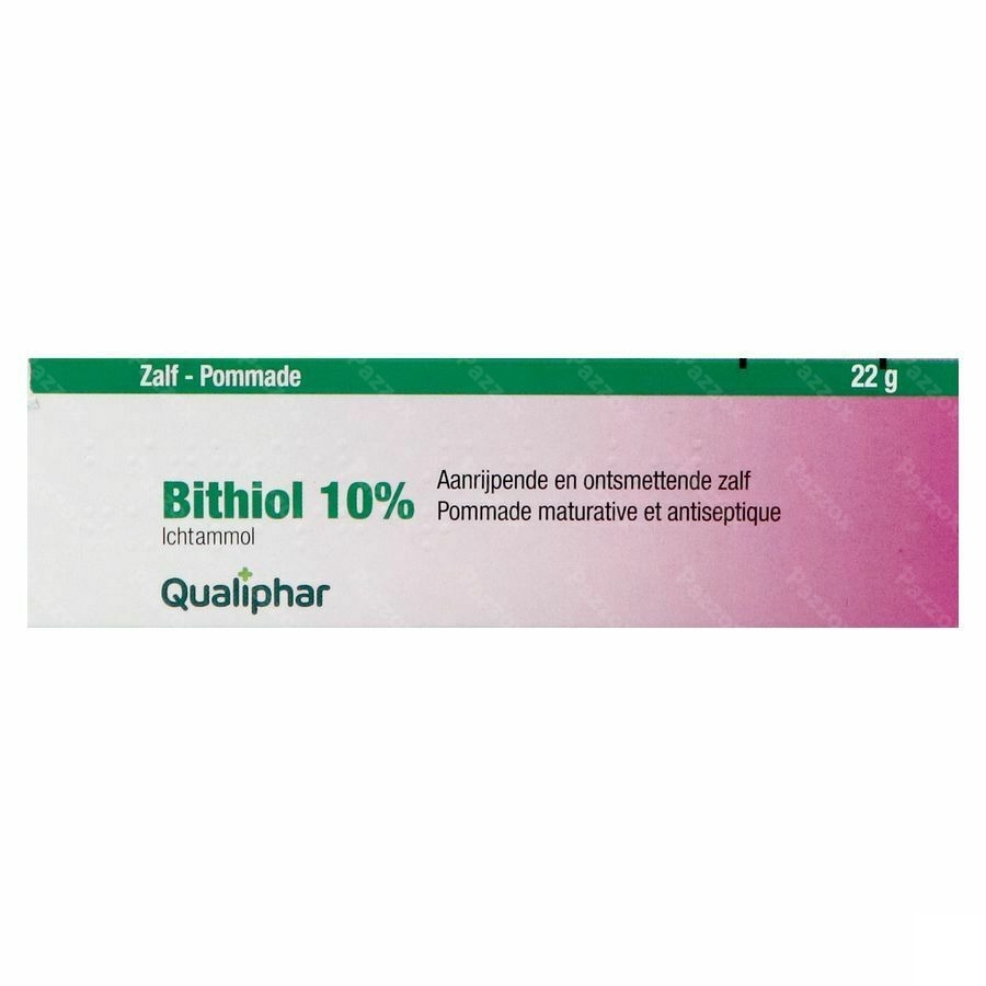Bithiol 10% Aanrijpende en Ontsmettende Zalf 22g
