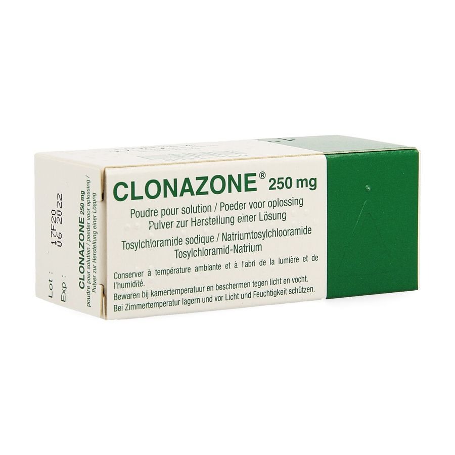 Clonazone 250mg Pdr Voor Oplossing Tube 20g