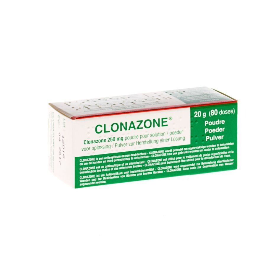 Clonazone 250mg Pdr Voor Oplossing Tube 20g