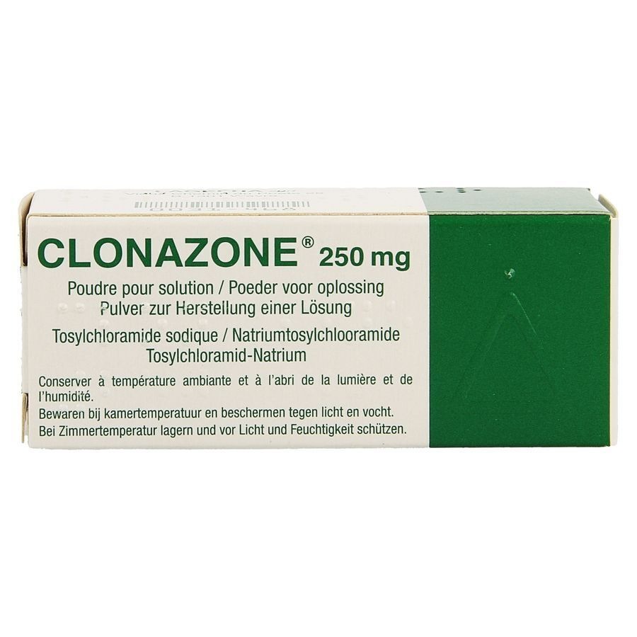 Clonazone 250mg Pdr Voor Oplossing Tube 20g