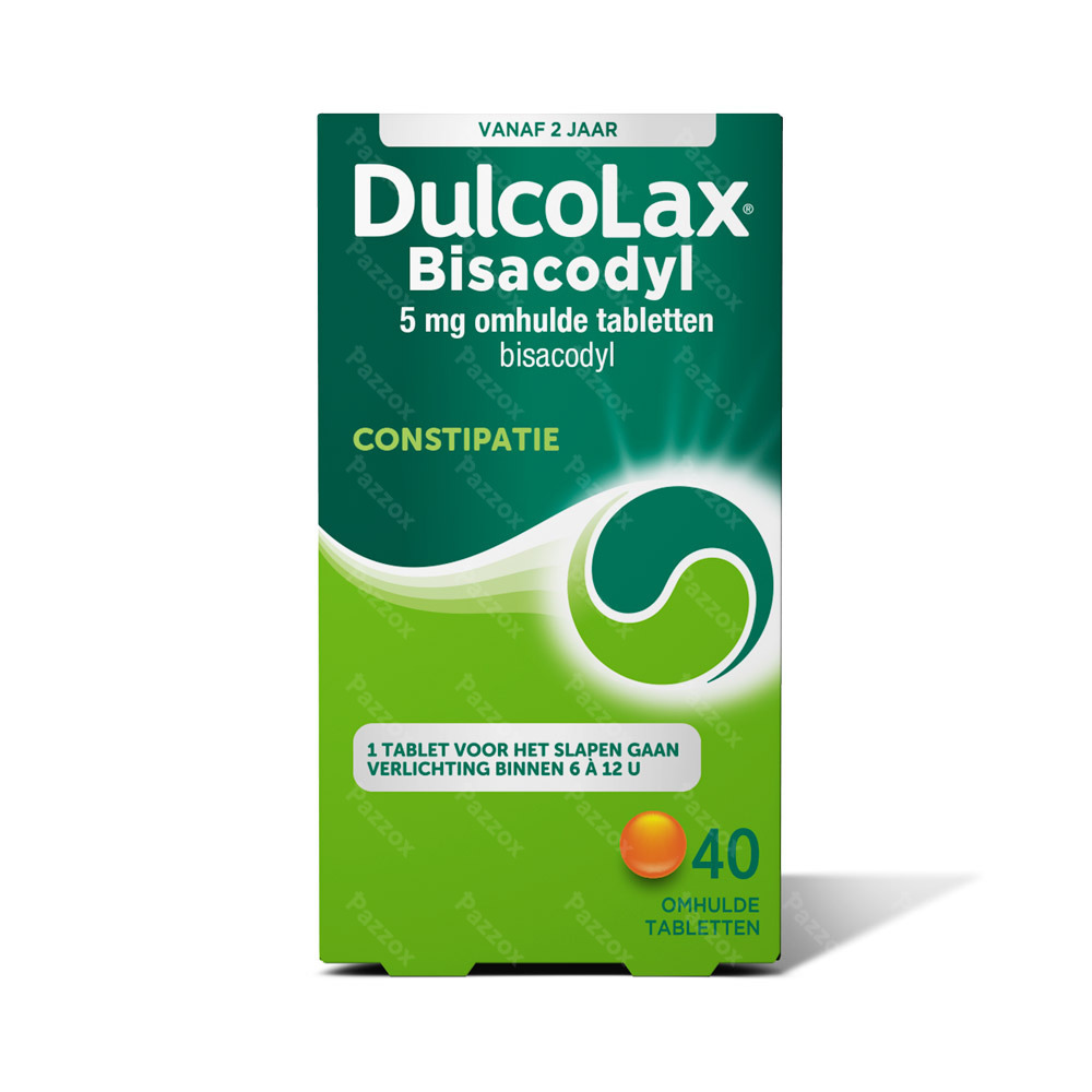 Dulcolax Bisacodyl 5mg 40 Tabletten