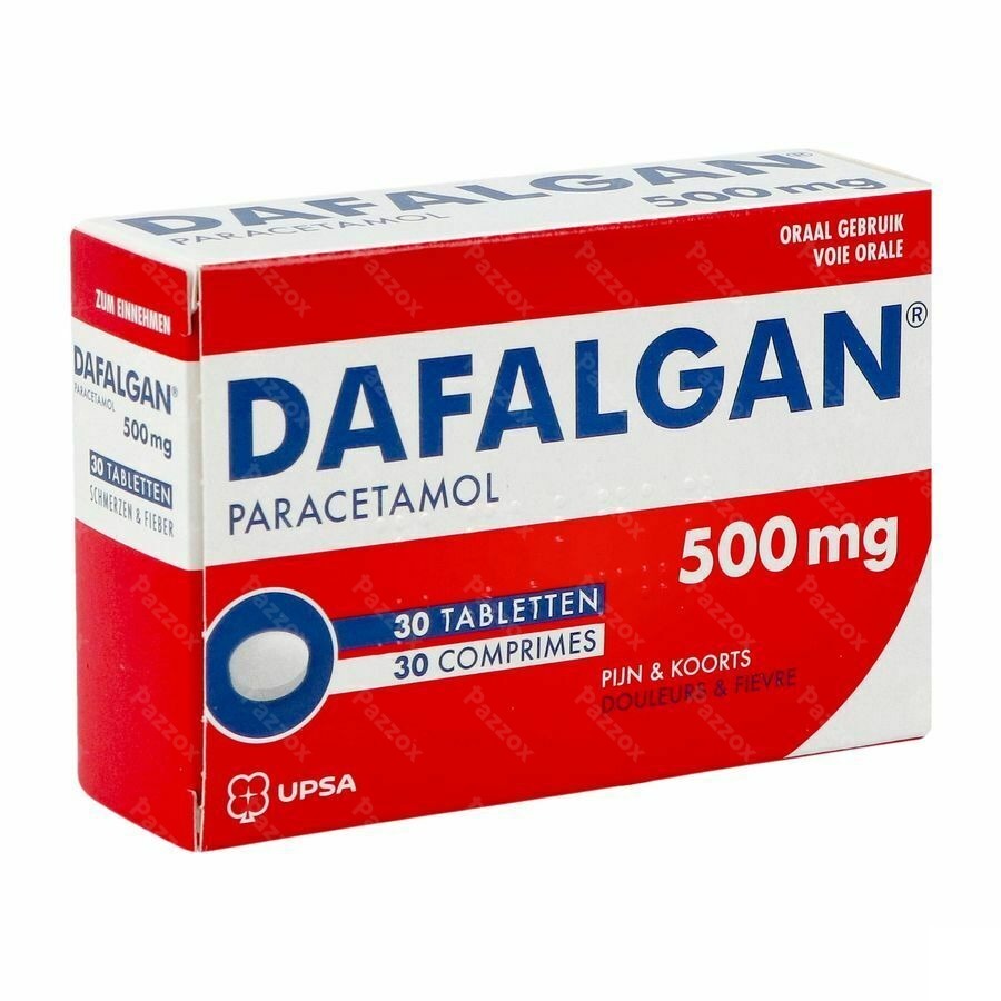 Dafalgan 500mg 30 Tabletten