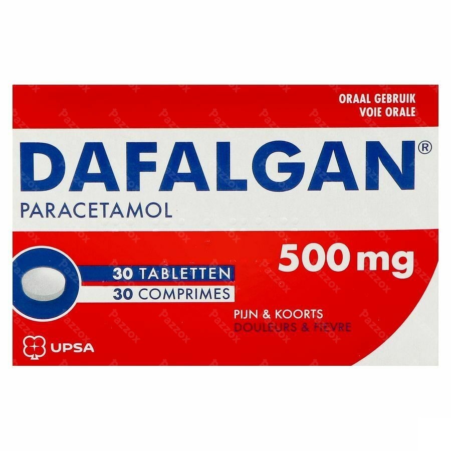 Dafalgan 500mg 30 Tabletten