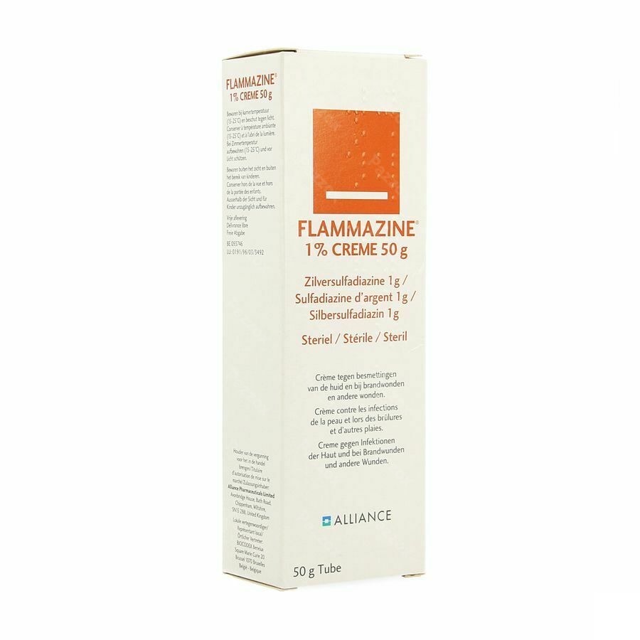 Flammazine 1% Crème 50g
