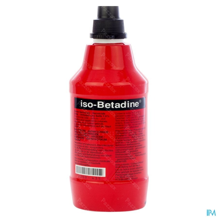 Iso-Betadine Germicide Zeep 7,5% 500ml