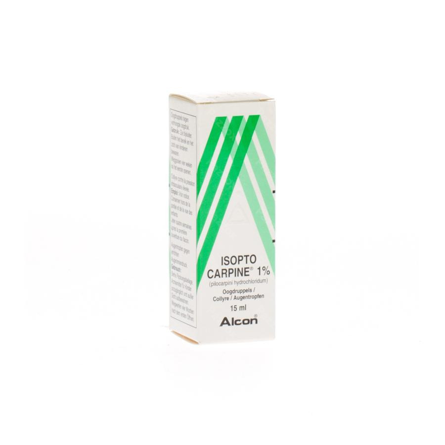 Pilocarpine-isopto 1 % Collyre 15ml