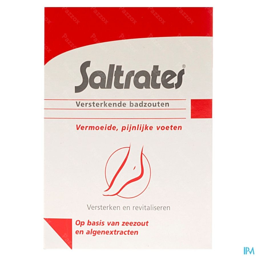 Saltrates Zout Zeewier Vermoeide Voet Zakje 10x20g
