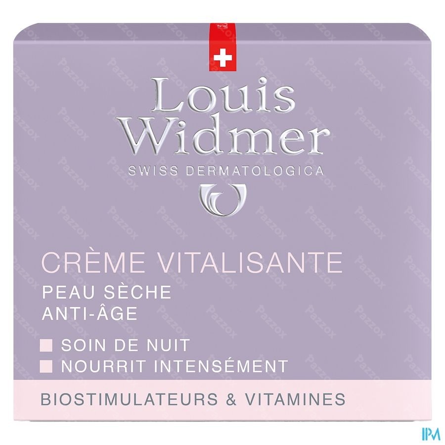 Louis Widmer Vitaliserende Nachtcrème Geparfumeerd 50ml