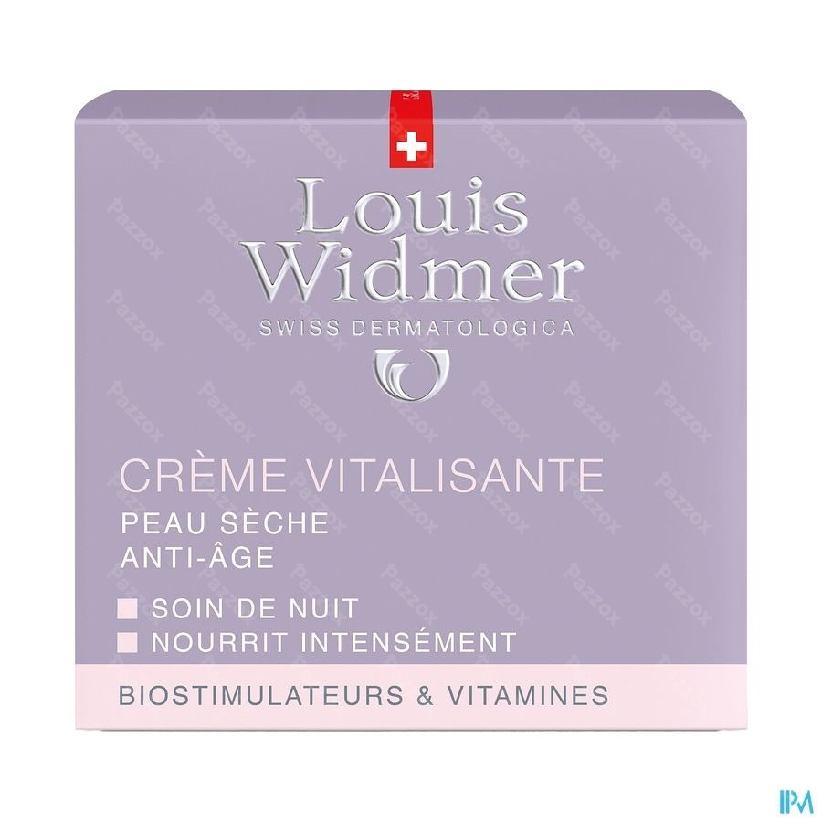 Louis Widmer Vitaliserende Nachtcrème Geparfumeerd 50ml