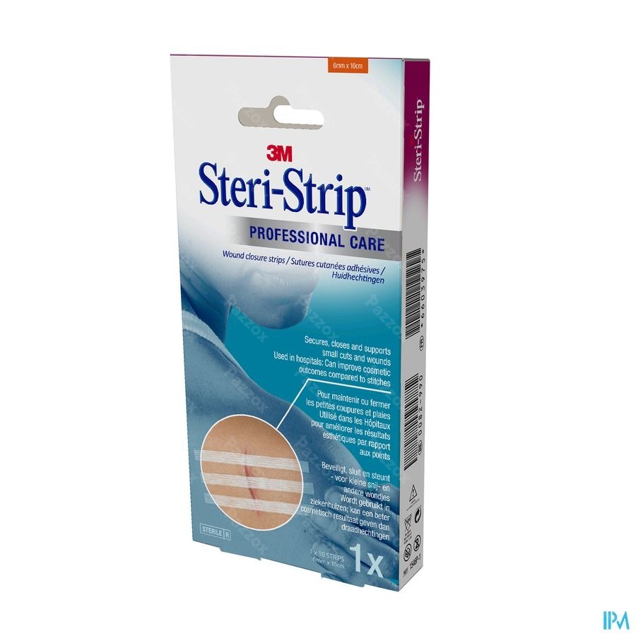 Steri-Strip 3m Steril 6,0mmx100mm 1x10 1546p-1
