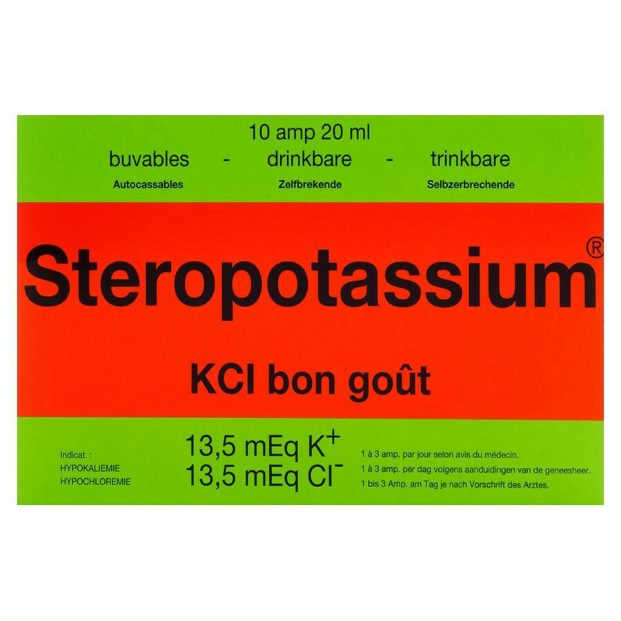 Steropotassium Amp Per Os 10x20ml