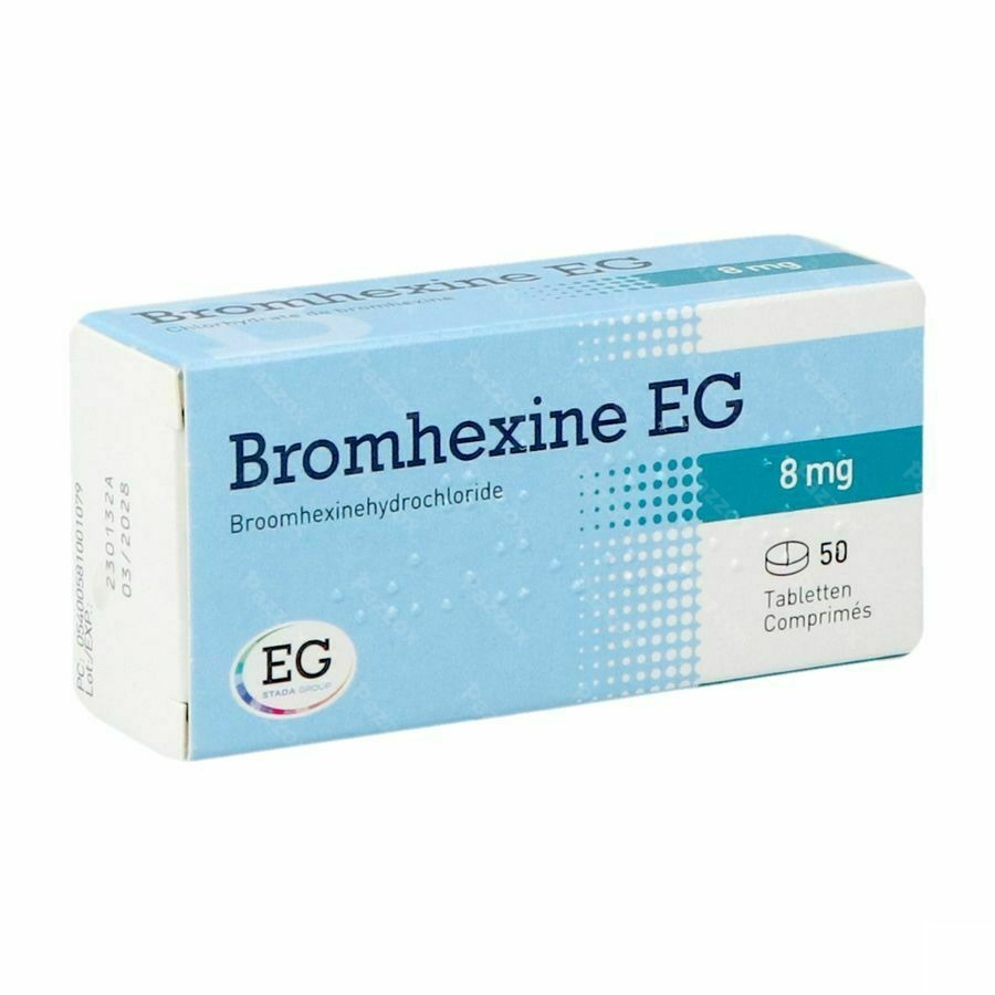 Bromhexine EG 8mg 50 Tabletten