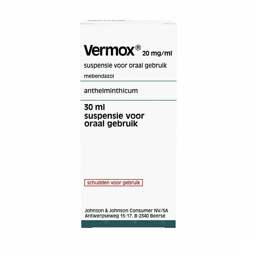 Vermox Susp 30ml 2%