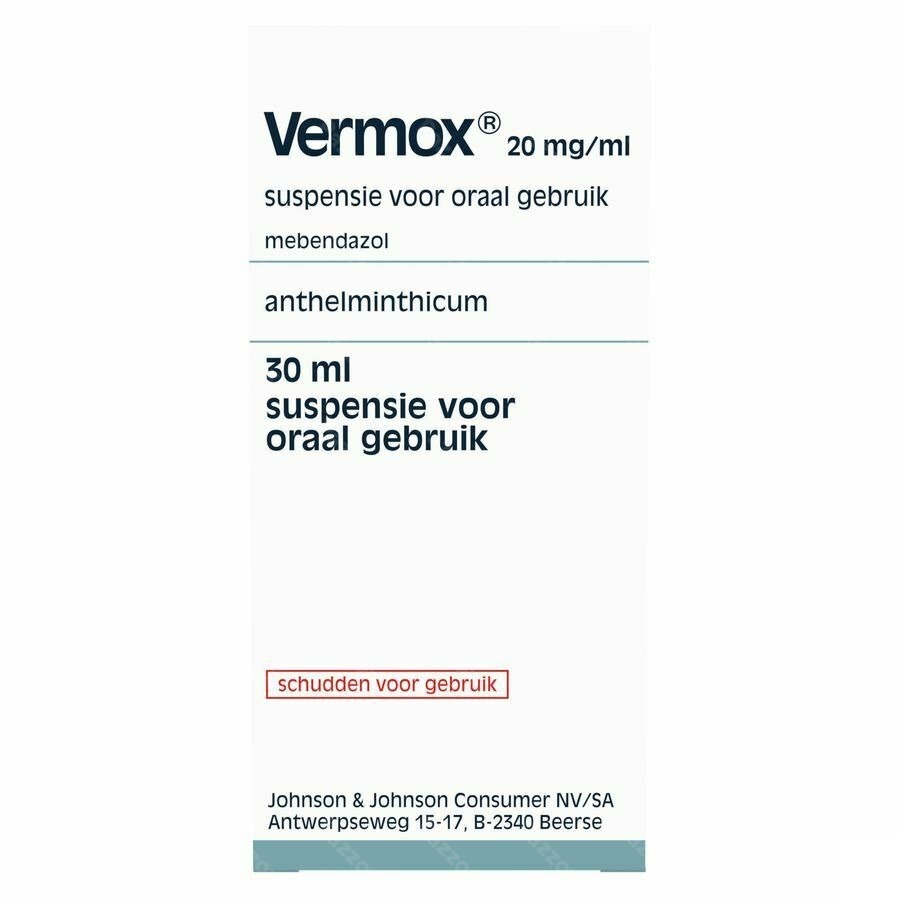 Vermox Susp 30ml 2%