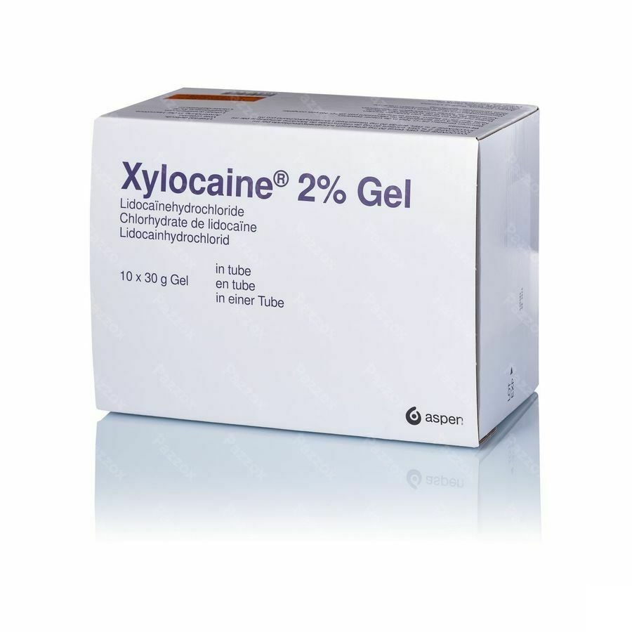 Xylocaine 2% Gel 30ml 10 Tubes