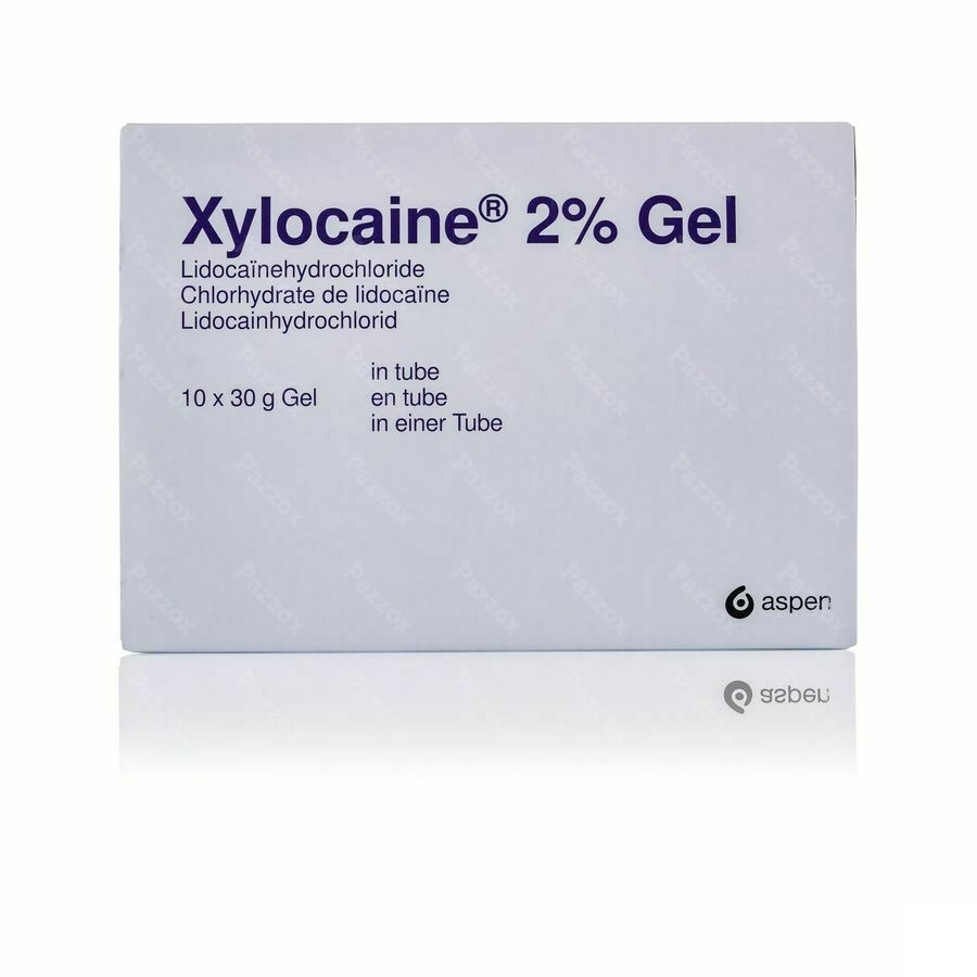 Xylocaine 2% Gel 30ml 10 Tubes
