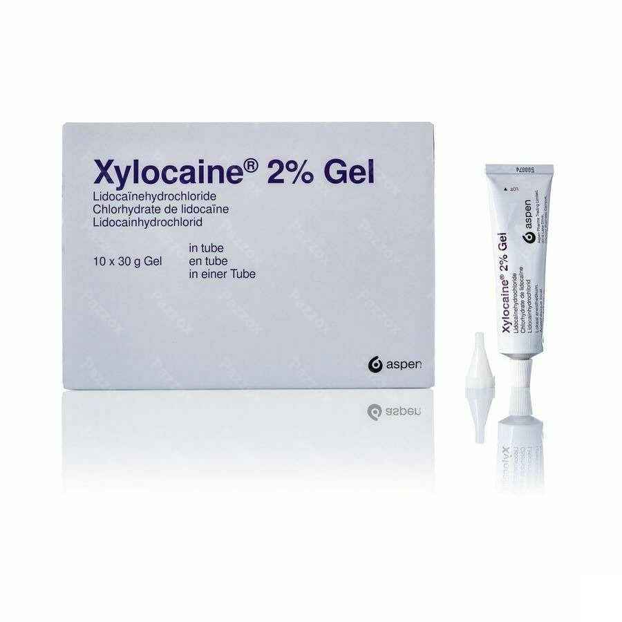 Xylocaine 2% Gel 30ml 10 Tubes