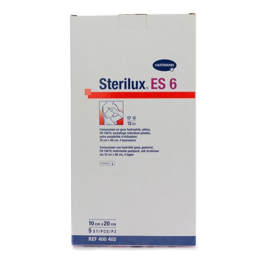 Sterilux Es6 Kp Ster 12pl 10,0x20,0cm 5 4004025