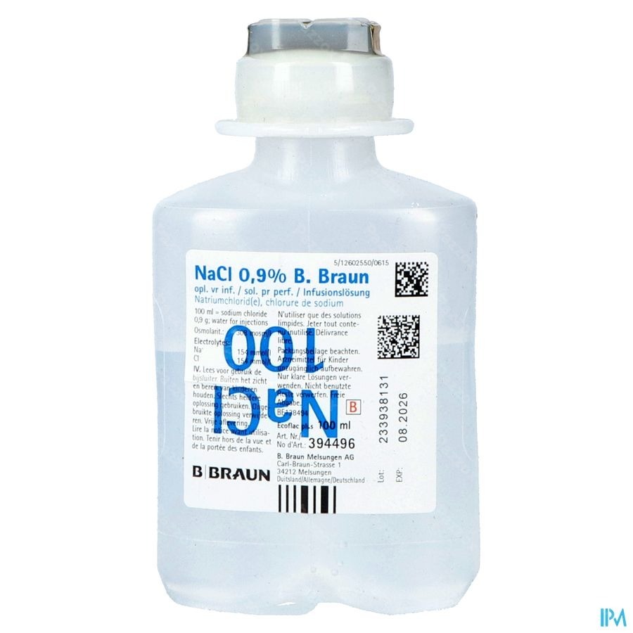 Braun Nacl 0,9% Miniflac 100ml