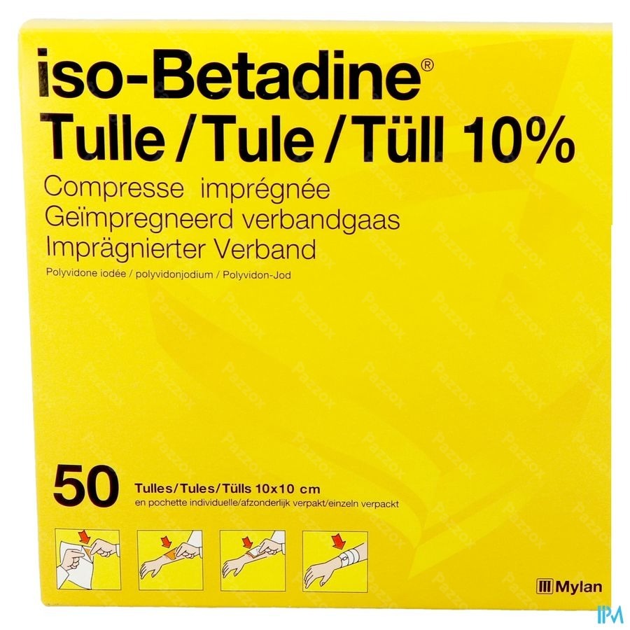 Iso Betadine Tule 50 Kompr