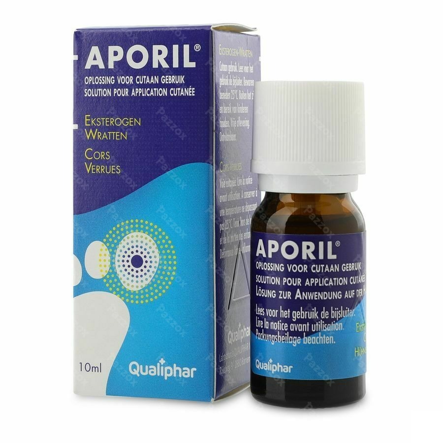 Aporil Oplossing bij Wratten 10ml