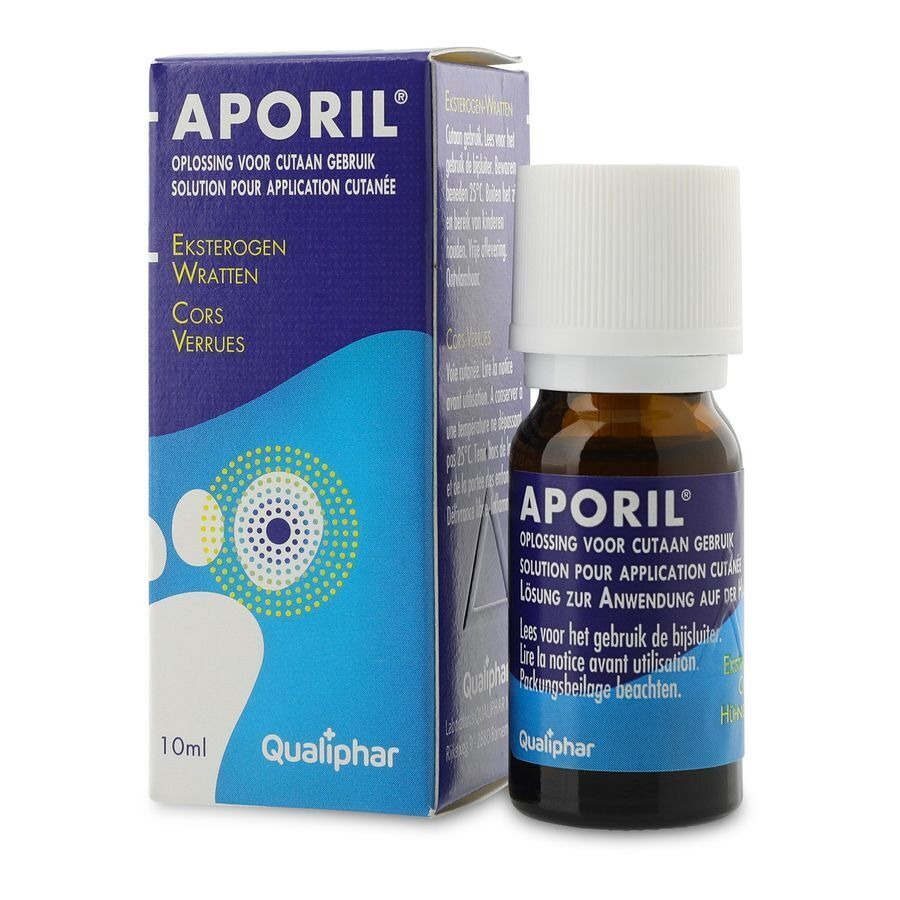 Aporil Oplossing bij Wratten 10ml