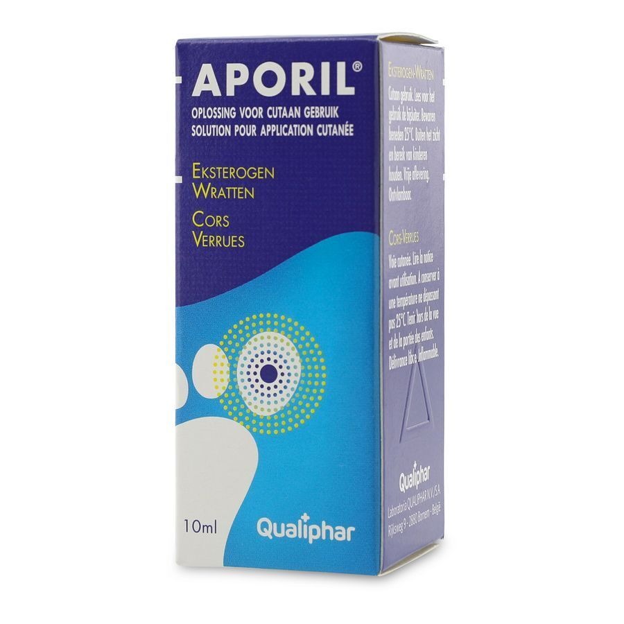 Aporil Oplossing bij Wratten 10ml