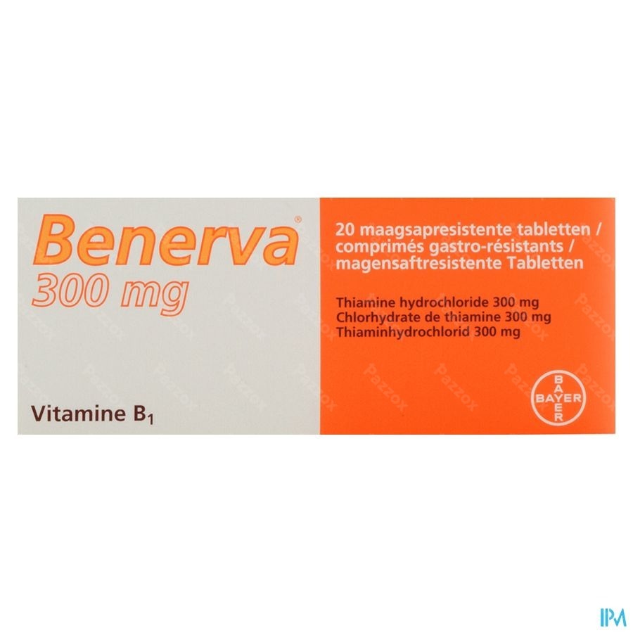 Benerva 300mg 20 Tabletten