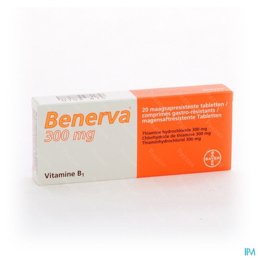 Benerva 300mg 20 Tabletten