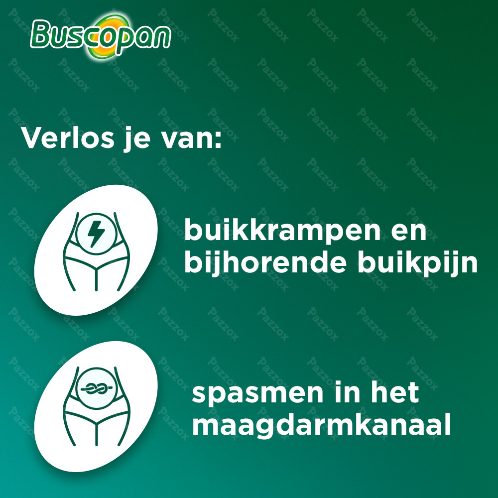 Buscopan 10 mg 50 Omhulde Tabletten