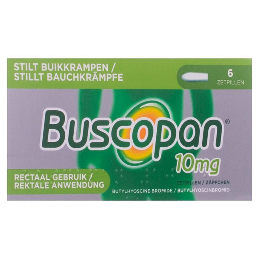 Buscopan Supp 6 X 10mg