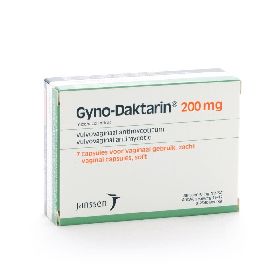 Gyno-daktarin Ovule 7 X 200mg