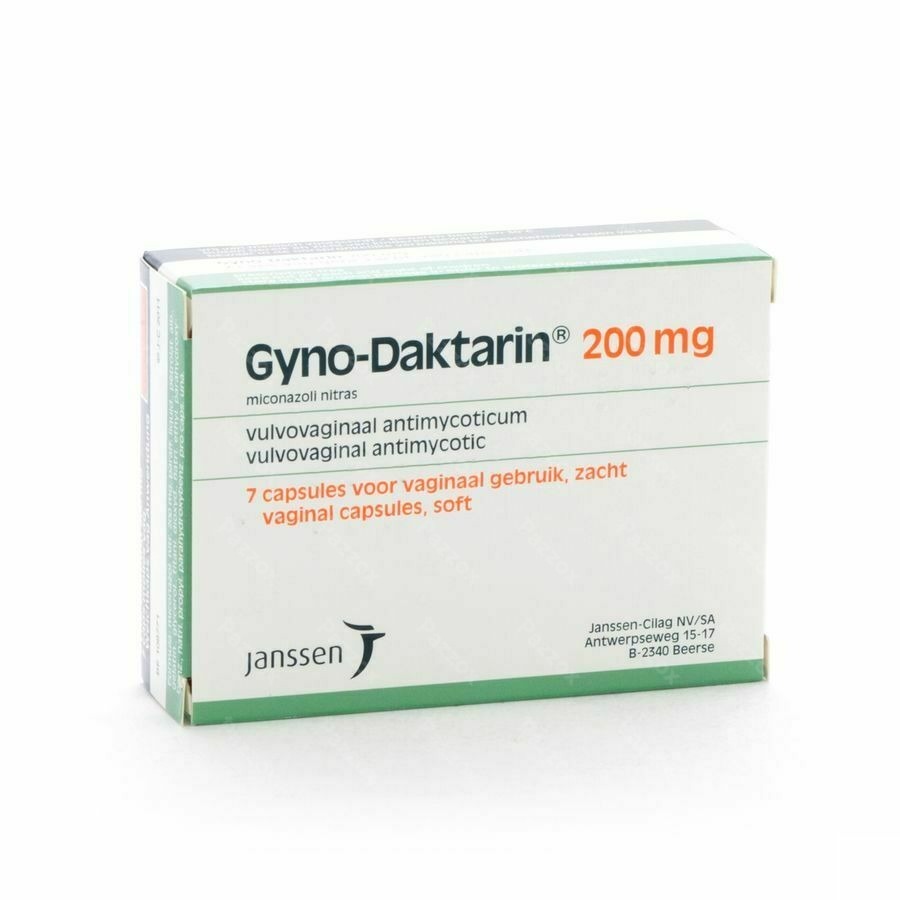 Gyno-daktarin Ovule 7 X 200mg