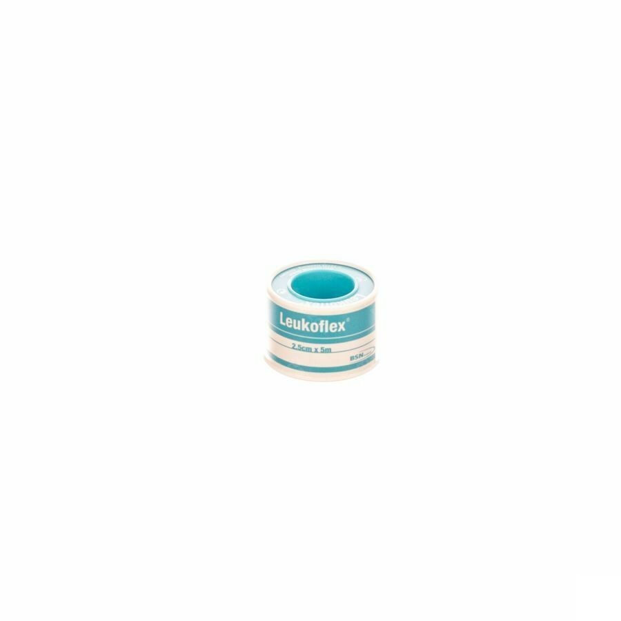 Leukoflex Deksel Kleefpleister 2,5cm0x5m 0112200