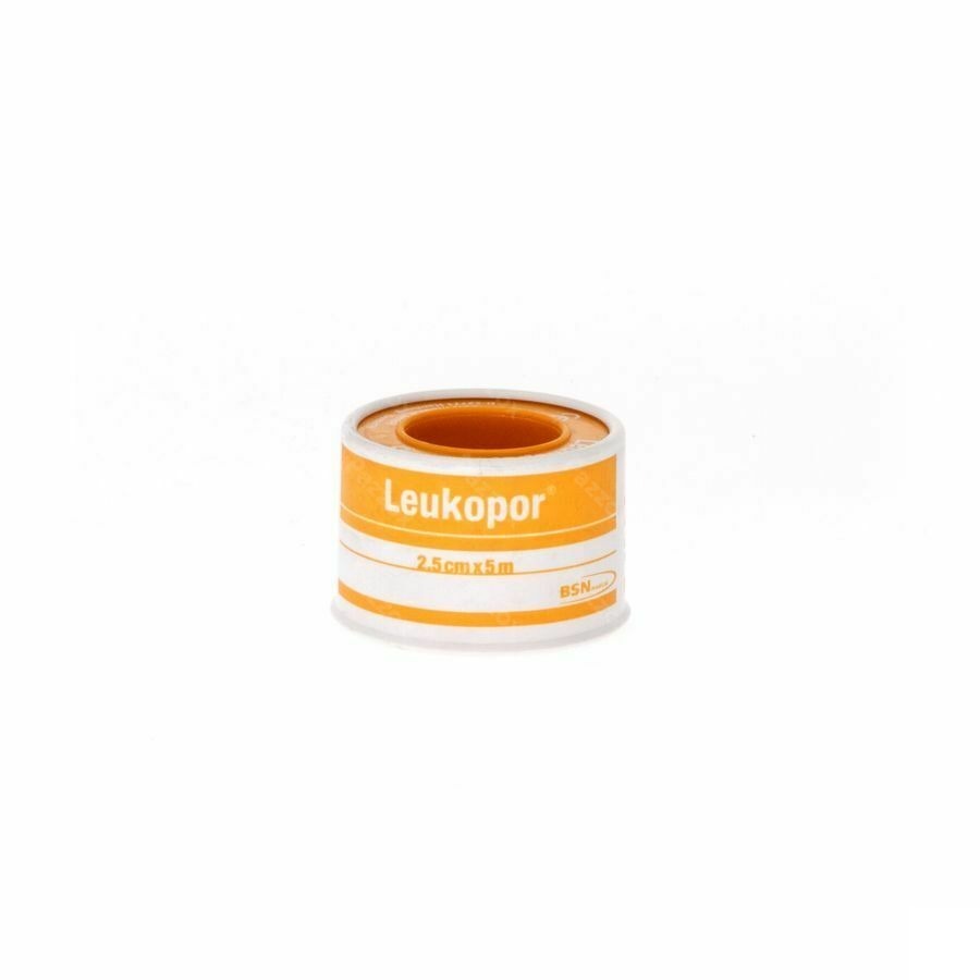 Leukopor Deksel Kleefpleist. 2,50cmx5,0m 1 0247200