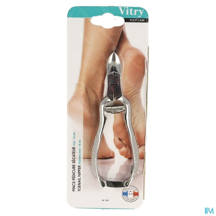 Nageltang Pedicure Met Bufferveer Inox 14cm