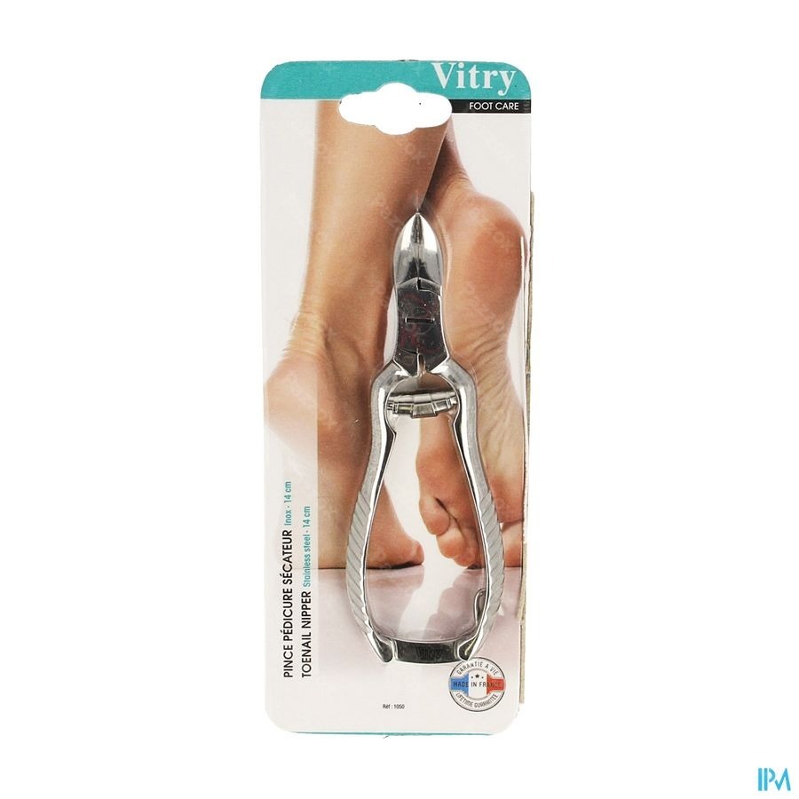 Nageltang Pedicure Met Bufferveer Inox 14cm