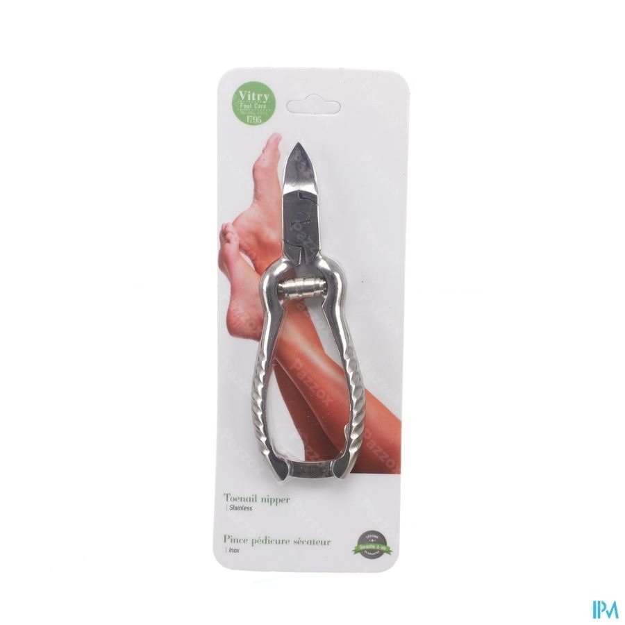 Nageltang Pedicure Met Bufferveer Inox 14cm