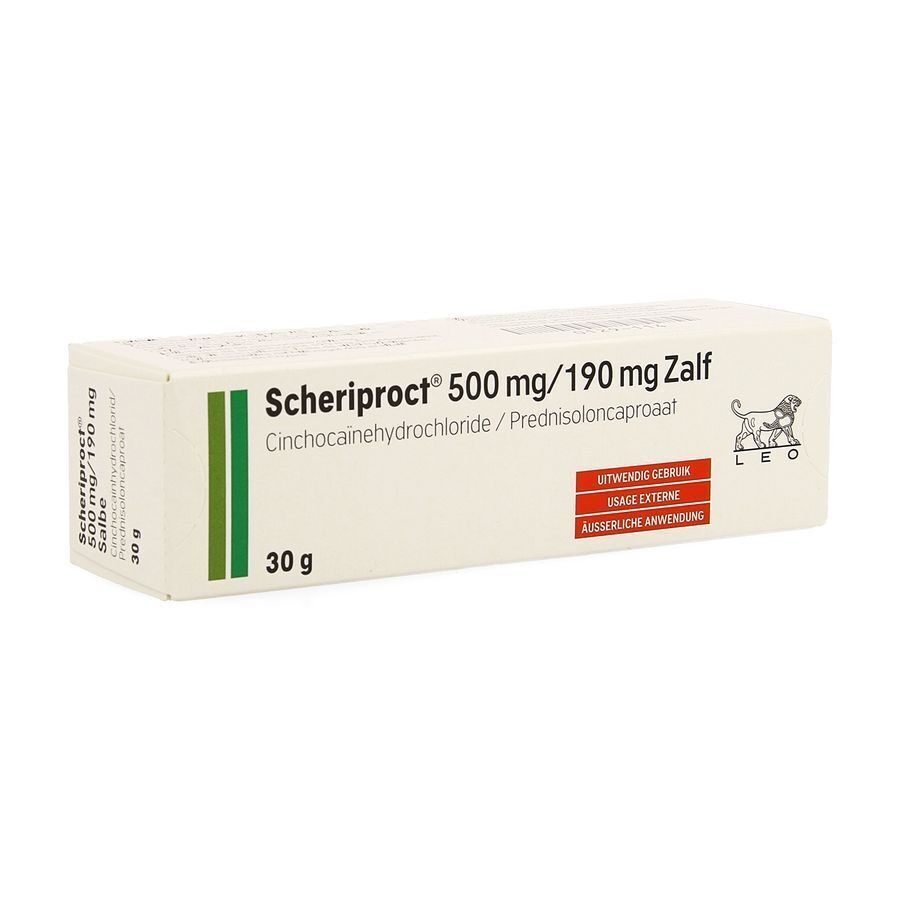 Scheriproct 500mg/190mg Zalf 30g