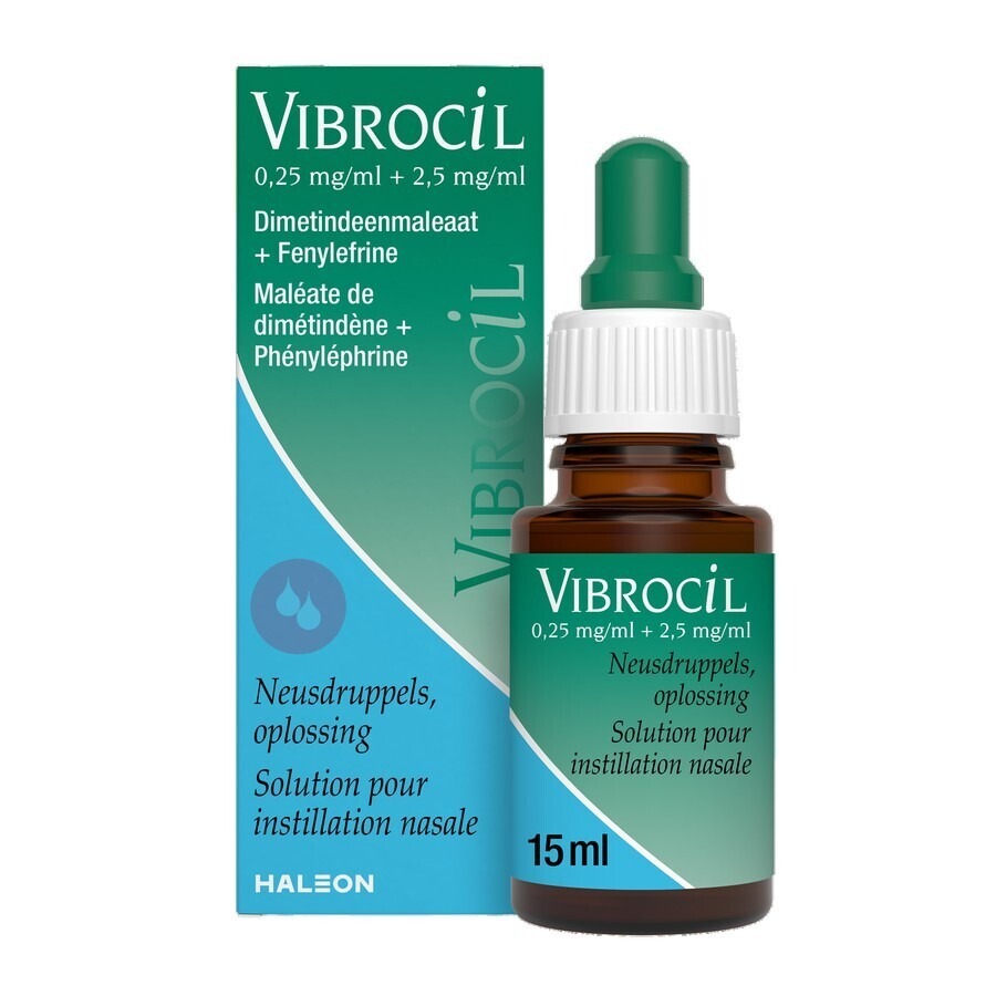 Vibrocil Neusdruppels 15ml