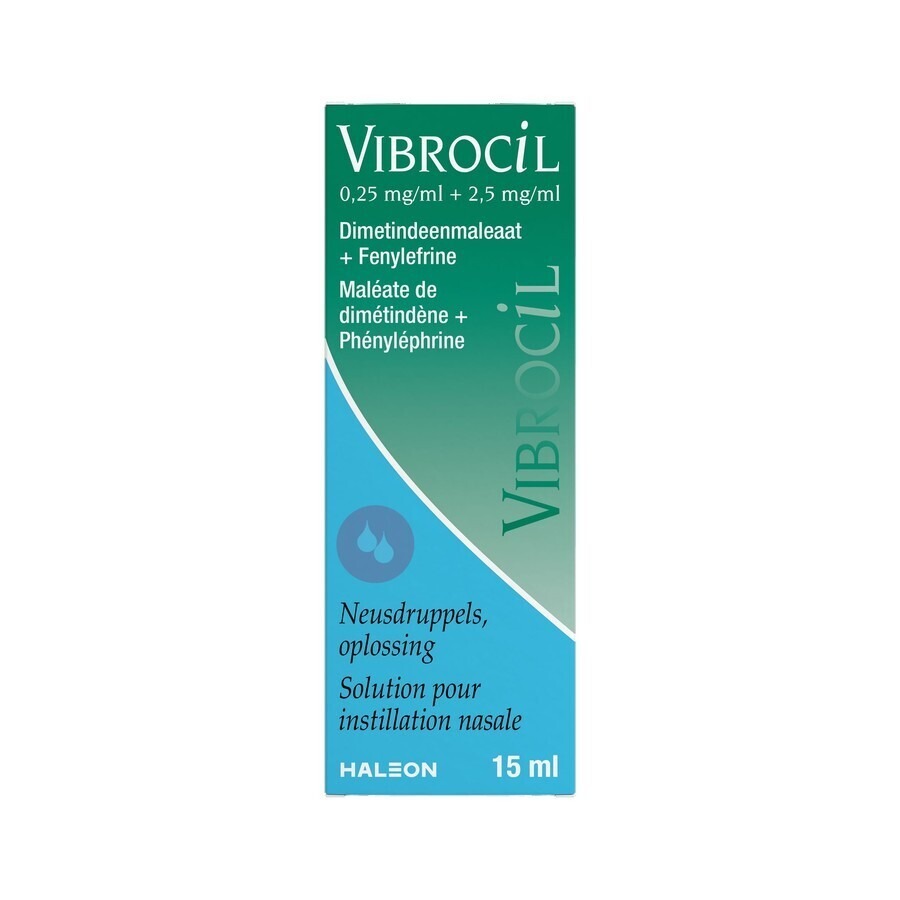 Vibrocil Neusdruppels 15ml