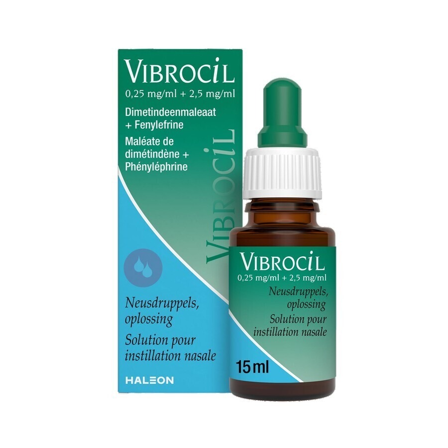 Vibrocil Neusdruppels 15ml