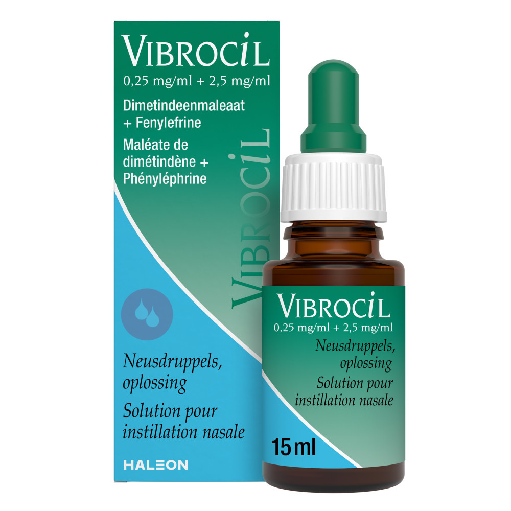 Vibrocil Neusdruppels 15ml