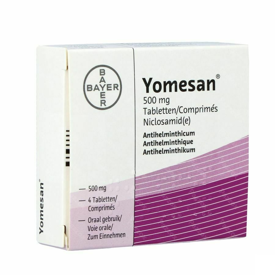 Yomesan 500mg 4 tabletten