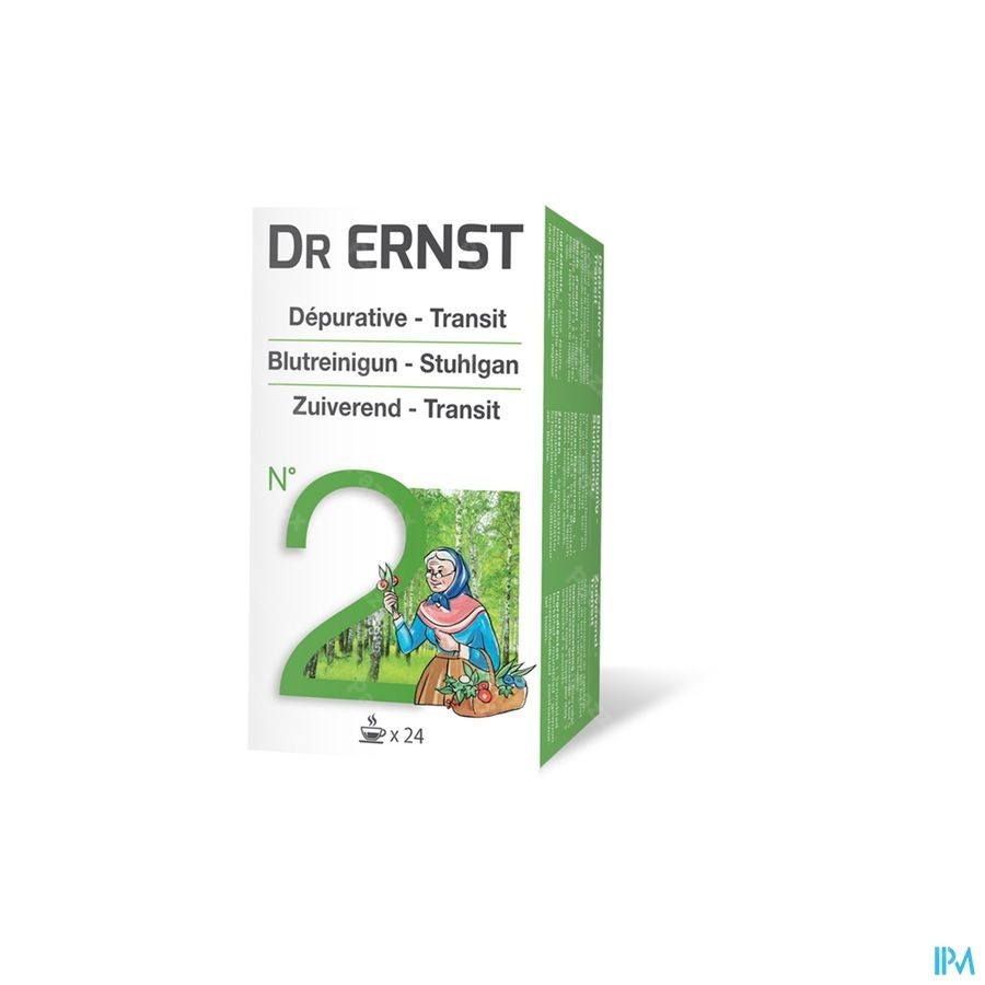Ernst Dr Filt N 2 Thee Depur. Laxat