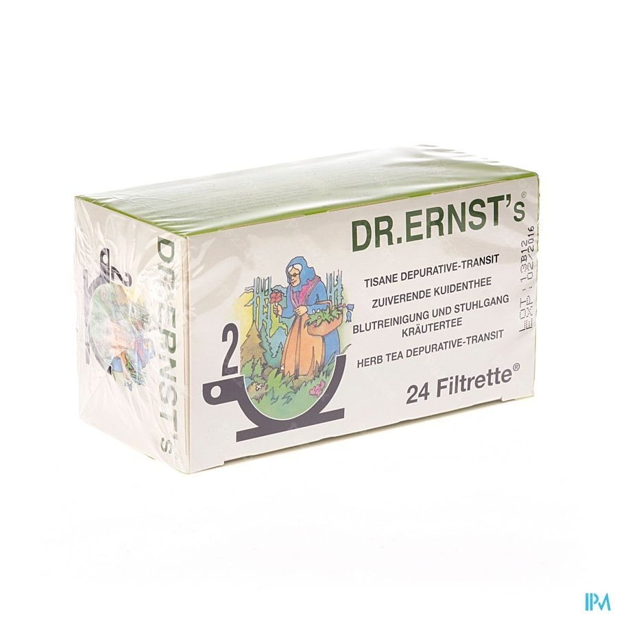 Ernst Dr Filt N 2 Thee Depur. Laxat
