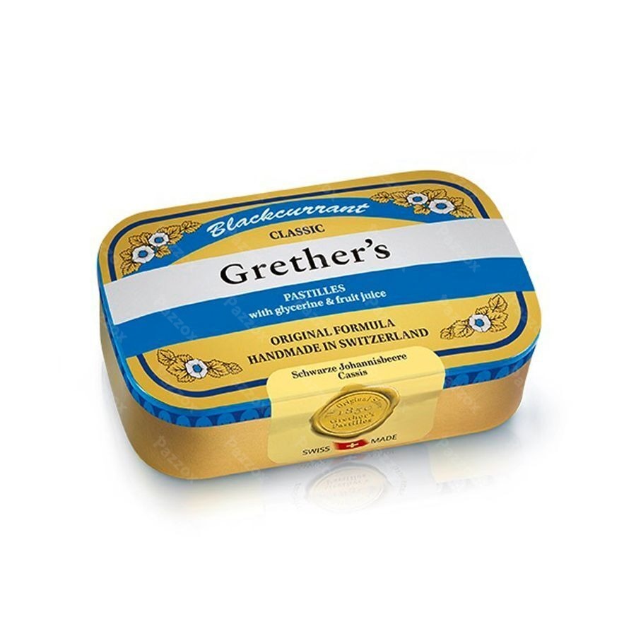 Blackcurrant Grethers Past 110g